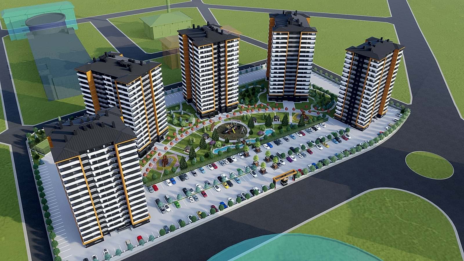 Güncel Projemiz ÜÇGEN YAŞAM KONUTLARI 2 TÖREKENT